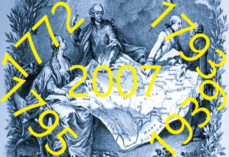 Five partitions of POLAND.