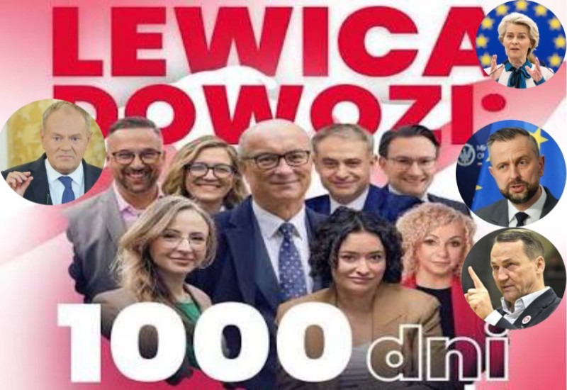 Tusk i lewica u koryta władzy.